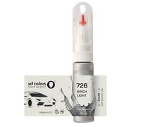 SD COLORS BIRCH LIGHT 726 TOUCH UP 20 ML PAINT CONVENIENT BRUSH FOR SCRATCH REPAIR FIX (JUST PAINT)