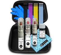 SD COLORS BRILLIANT BLACK LY9B сompatible with VW/AUDI New Touch Up Paint Pen REPAIR KIT 20 ML SCRATCH CHIP BRUSH COLOR CODE LY9B BRILLIANT BLACK (PAINT+PRIMER+LACQUER)