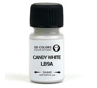SD COLORS CANDY WHITE LB9A B9A B4 New Touch Up Paint 8ML REPAIR SCRATCH CHIP BRUSH COLOR CODE LB9A B9A B4 CANDY WHITE (JUST PAINT)
