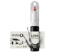 SD COLORS DEEP BLACK LC9X C9X 2T TOUCH UP 20 ML PAINT CONVENIENT BRUSH FOR SCRATCH REPAIR FIX (JUST PAINT)