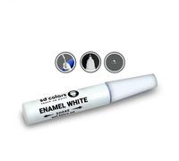 SD COLORS ENAMEL WHITE TOUCH UP PAINT PEN 12ml Quick Drying Compatible with Kitchen Appliances, Bathroom, Shower, Sink, Metal, Radiator, Fridge