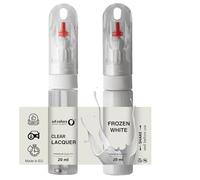 SD COLORS FROZEN WHITE TOUCH UP 20 ML PAINT CONVENIENT BRUSH FOR SCRATCH REPAIR FIX (PAINT+LACQUER)