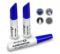 SD COLORS GLACIER WHITE 369 New Touch Up Paint Pen REPAIR KIT 12ML SCRATCH CHIP BRUSH COLOR CODE 369 GLACIER WHITE (PAINT+LACQUER+PRIMER)