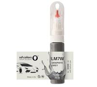 SD COLORS GRAPHITE GREY LM7W 9Q M7W TOUCH UP 20 ML PAINT CONVENIENT BRUSH FOR SCRATCH REPAIR FIX (JUST PAINT)