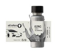 SD COLORS GREY ALUMINIUM EZRC New Touch Up Paint 15 ML REPAIR SCRATCH CHIP BRUSH COLOR CODE EZRC GREY ALUMINIUM (JUST PAINT)