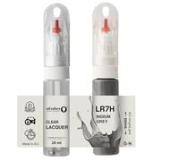 SD COLORS INDIUM GREY LR7H H2 X3 TOUCH UP 20 ML PAINT BRUSH REPAIR SCRATCH CHIP (PAINT+LACQUER)