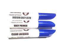 SD COLORS INDIUM GREY LR7H New Touch Up Paint Pen REPAIR KIT 12ML SCRATCH CHIP BRUSH COLOR LR7H INDIUM GREY (PAINT+PRIMER+LACQUER)