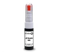 SD COLORS JET BLACK 668 compatible with BMW New Touch Up Paint Pen REPAIR KIT 20 ML SCRATCH CHIP BRUSH COLOR CODE 668 JET BLACK