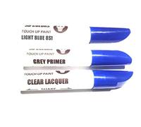 SD COLORS LIGHT BLUE 8S1 New Touch Up Paint Pen REPAIR KIT 12ML SCRATCH CHIP BRUSH COLOR 8S1 LIGHT BLUE (PAINT+PRIMER+LACQUER)