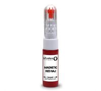 SD COLORS MAGNETIC RED NAJ compatible with NISSAN New Touch Up Paint Pen REPAIR KIT 20 ML SCRATCH CHIP BRUSH COLOR CODE NAJ MAGNETIC RED
