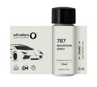 SD COLORS MOUNTAIN GREY 787 New Touch Up Paint 15 ML REPAIR SCRATCH CHIP BRUSH COLOR CODE 787 MOUNTAIN GREY (JUST PAINT)