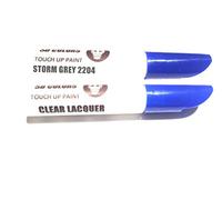 SD COLORS STORM GREY 2204 / 1AU / LKT New Touch Up Paint Pen REPAIR KIT 12ML SCRATCH CHIP BRUSH COLOR CODE 2204 / 1AU / LKT STORM GREY (PAINT+LACQUER)