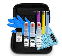 SD COLORS TOUCH UP PAINT KIT CARE SAPPHIRE BLACK 475 compatible with BMW Red Rocket Set