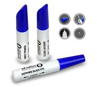 SD COLORS TOUCH UP PAINT PEN SAPPHIRE BLACK 475 BRUSH REPAIR FIX (PAINT+LACQUER+PRIMER)