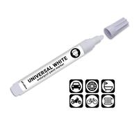 SD COLORS UNIVERSAL WATERPROOF PAINT MARKER WHITE for Small Repair Cars, Metal, Wood, Plastic, Windows, Frames, Doors, Gates