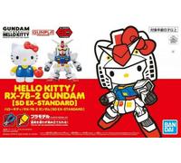 SD Gundam EX Standard Hello Kitty/RX-78-2 Gundam Plastic Model Kit