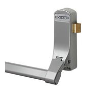 SD Hardware Exidor 296 Single Door Panic Latch - Black Metal Panic Bar for Commercial and Public Spaces