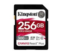 SD-Karten CARD 256GB Kingston Canvas React Plus SDXC 300MB/s NEW
