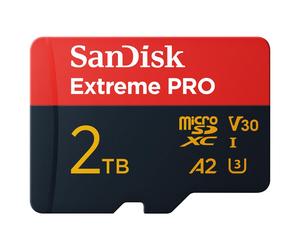 SD-Karten CARD 2TB SanDisk Extreme PRO microSDXC U NEW
