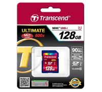 SD-Karten CARD Card 128GB Transcend SDXC UHS-I 600 NEW