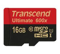 SD-Karten CARD microSD Card 16GB Transcend SDHC UH NEW
