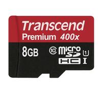 SD-Karten CARD microSD Card 8GB Transcend SDHC UHS NEW