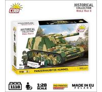 Sd.Kfz. 165 Hummel brick tank model - COBI 2663 - 1116 bricks
