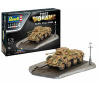 Sd.kfz.234/2 Puma Tank First Diorama Set 1:76 Plastic Model Kit 03298 Revell