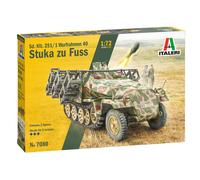 Sd. Kfz. 251/1 Wurfrahmen Stuka Zu Fuss 1:72 Plastic Model Kit ITALERI