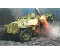 Sd.Kfz.251 D With 28/32 Cm Tank 1:35 Plastic Model Kit DRAGON MODELS