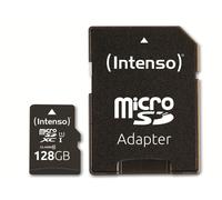 SD MicroSD Card 128GB Intenso SD-HC UHS-I inkl. SD NEW