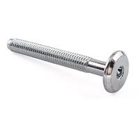 SD Products FCB6050ZP-50 Furniture Connector Bolts, Zinc, M6 x 50 mm, Set of 50 Pieces