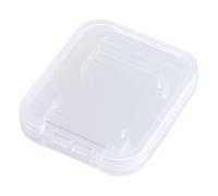"SD Slim Box" Memory Card Box, for 1 Card, Transparent