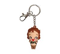 SD toys- Chunk Keyring Head Rubber Pokis The Goonies Blister, Multicolour (SDTWRN21304) Assorted Colour/Model
