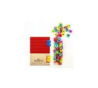 Sd Toys Combo M Rojo/red Libreta Waff + Letras A5 Notebook