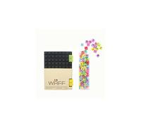 Sd Toys Combo S Negro/black Libreta Waff + Letras A5 Notebook