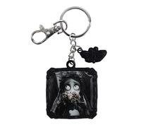 SD TOYS - Corpse Bride Flower Metal Keyring, metallic silver, S, Vintage