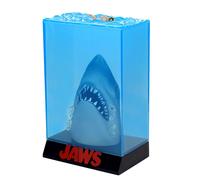 SD TOYS Jaws 3D Poster Statue - Blue-Printed White Shark, 25 cm Tall