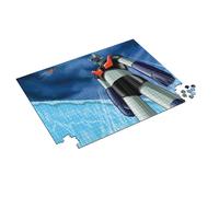 SD toys Does Not Apply Puzzle 1000 Pieces Mazinger Z Cover, Colour, 66 x 45 (RED