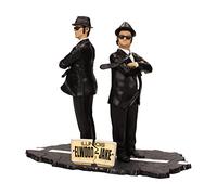 SD Toys AUG163010 Sd Movie Icons: The Blues Brothers: Jake & Elwood 7" Figure Set, Solid, Multicolor, 7 Inches