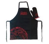 SD Toys SDTSDT89708 - Games of Thrones Apron and Oven Mitt, Black