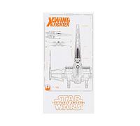 Star Wars Episode VII Glass Poster - X-Wing Fighter (50 x 25cm)