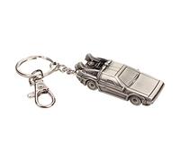 SD TOYS SDTUNI20109 Back To The Future DeLorean Metal Keychain
