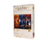 SD TOYS SDTWRN23239 Puzzle, Ron and Hermione Names Harry Potter Official Merchan