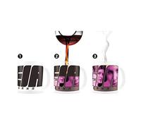 SD TOYS Star Wars Leia Thermal Mug, Ceramic, Black, 8 cm