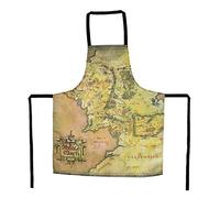 SD Toys Unisex Delantal Mapa El Señor De Los Anillos Apron Map The Lord Of The Rings, _, Único