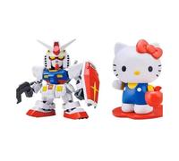 (SD, with box) GAOGAO SD KT RX-78-2 Kitty Cat Model Kit Collection Assembly Action Figures Robot Plastic Model Hobby Doll Toy Kids Gift