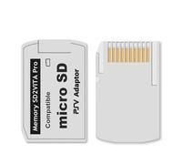 SD2Vita 6.0 Memory Card Adapter for PS Vita 1000/2000 and PSTV, Micro SD to Game Card Adapter, Supports up to 256GB, Compatible with HENkaku Enso Firmware 3.65 and Above