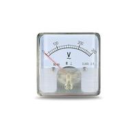 SD60 AC Ammeter 1/5/10/15/20/30/50A 30/50/100-5A Voltmeter 300V 500V Dh60 52 1Pcs(AC 1A)