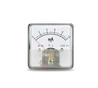 SD60 DC Milliammeter 1/2/3mA 5mA 10mA 20mA 30/50/100/200/300/500mA Pointer Ammeter 1Pcs(DC 10mA)